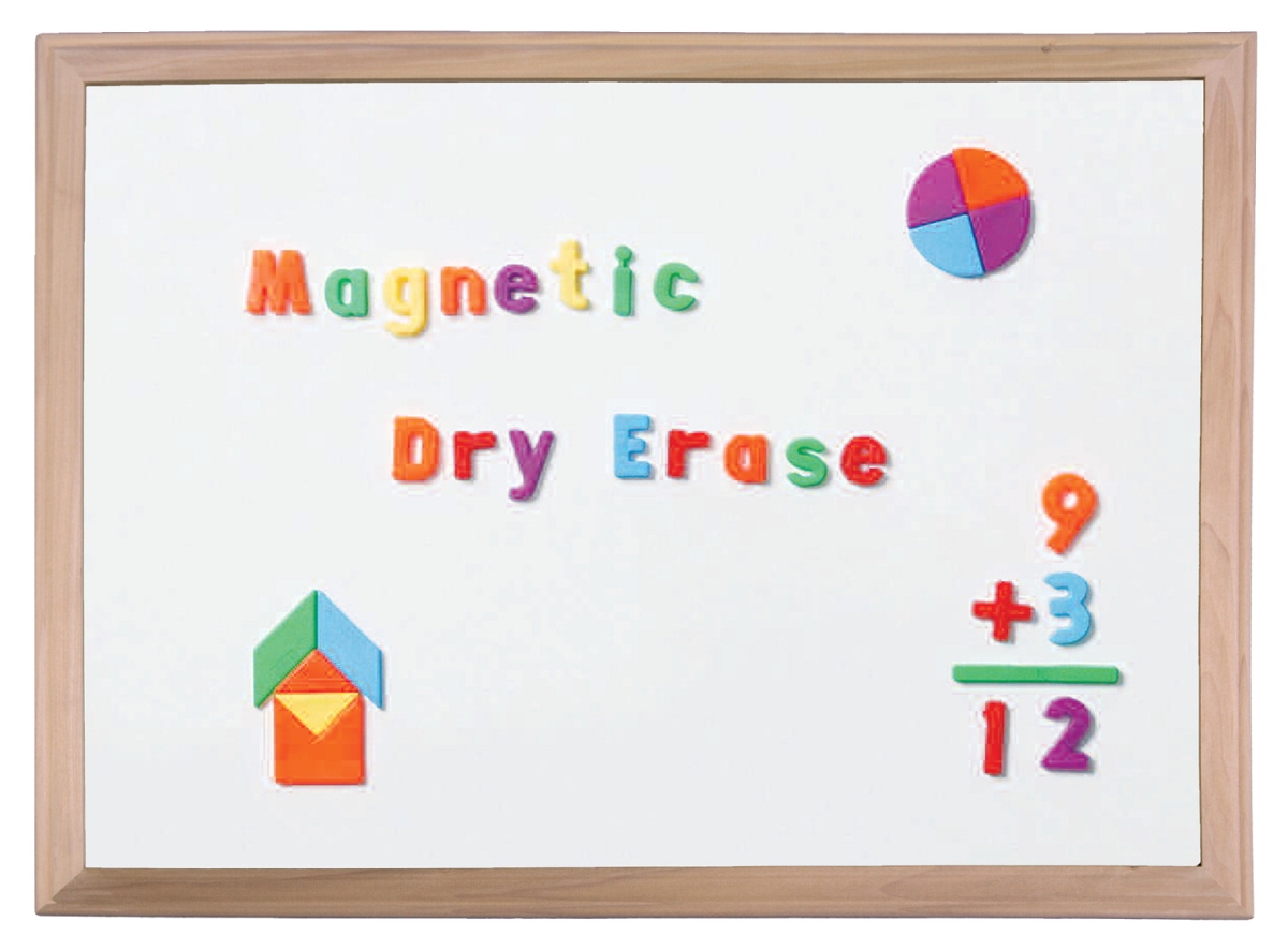 Flipside Products  Framed Magnetic White Dry Erase Board, 18 x 24 in.