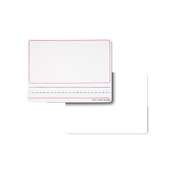 Two-Sided Dry Erase Boards, Story Line, 9 x 12 in. - Set of 12