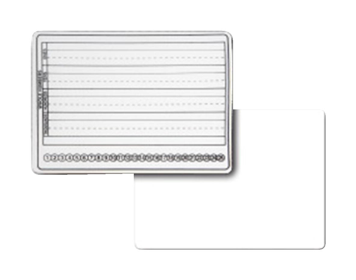 Two-Sided Dry Erase Boards - 9 x 12 in. - Set of 12