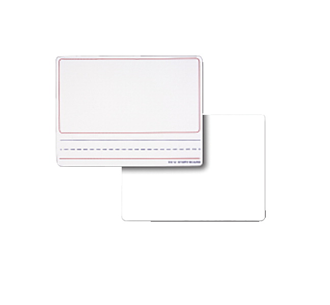 Flipside Products 1593246 Two-Sided Dry Erase Boards, Story Lines, 9 x 12 in. - Set of 24