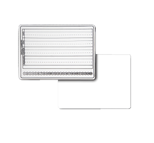 Two-Sided Dry Erase Boards - Basic Skills - 9 x 12 in. - Set of 24