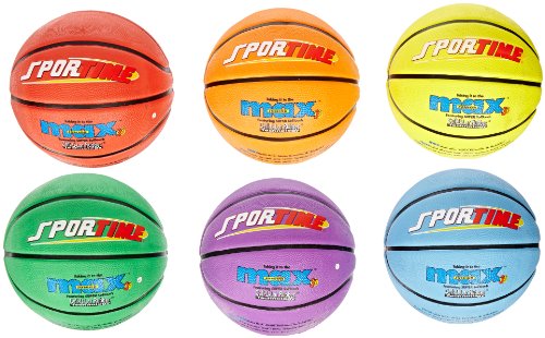 Picture of Siam Ball Sport Factory 1599256 Sportime Gradeballs Youth & Intermediate Rubber Footballs, Size 7 - Set of 6