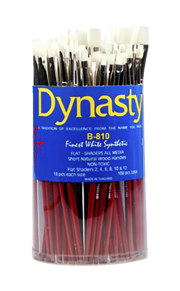 Picture of FM Brush 1589048 Dynasty B-810 Brushes & Canister - Set of 109