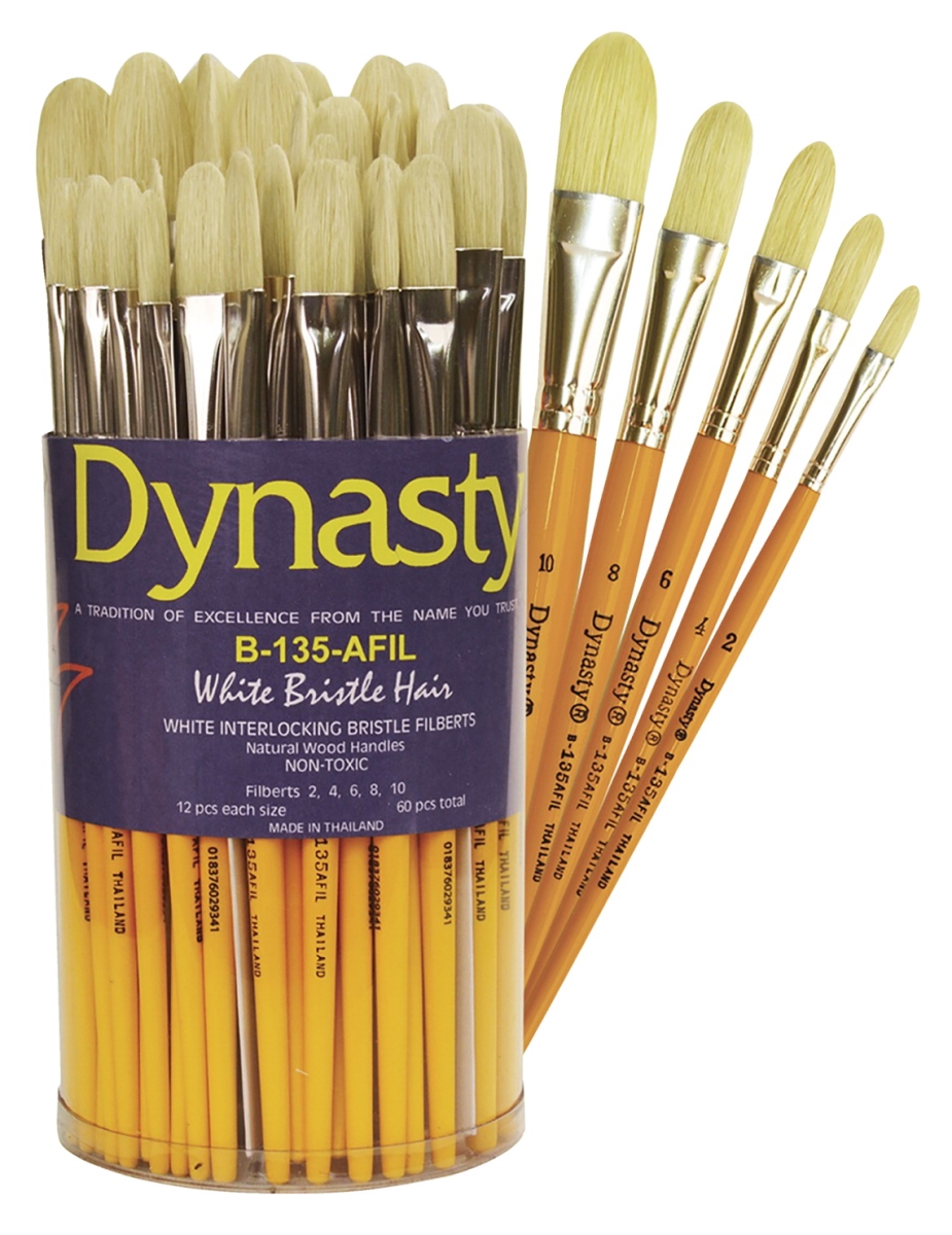 Picture of FM Brush 1569931 Art Education Canister, Golden Synthetic, B-1650-FIL - Set of 60