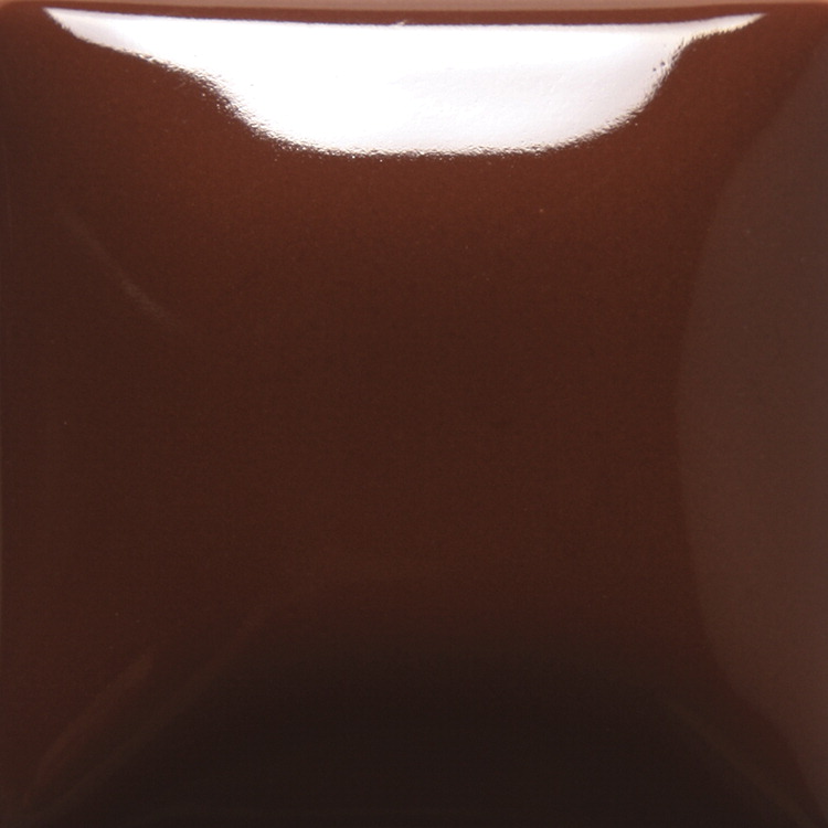 Picture of Coloramics 1589220 Sax True Flow Gloss Glaze&#44; Rich Chocolate