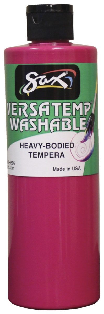 Picture of Chroma Acrylics 1592662 Sax Washable Versatemp Heavy Bodied Tempera Paint&#44; Magenta&#44; 1 Pint