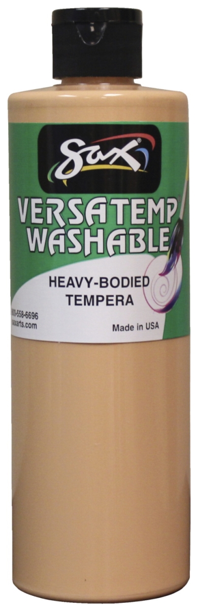 Picture of Chroma Acrylics 1592664 Sax Washable Versatemp Heavy Bodied Tempera Paint&#44; Peach&#44; 1 Pint