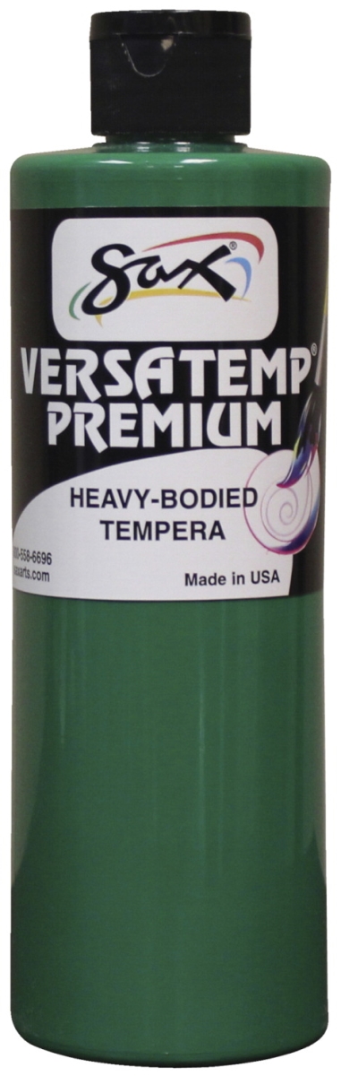 Picture of Chroma Acrylics 1592702 Versatemp Premium Heavy-Bodied Tempera Paint&#44; Green&#44; 1 Pint
