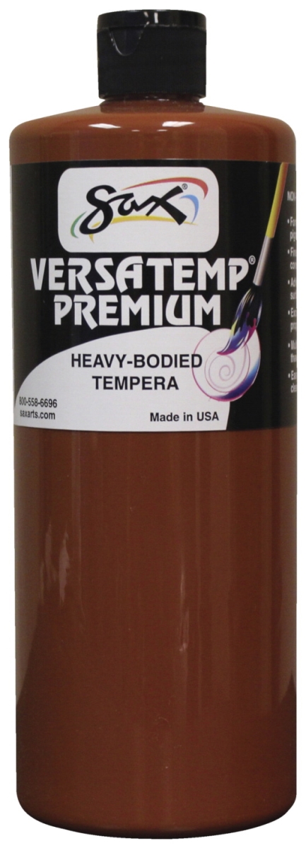 Picture of Chroma Acrylics 1592713 Versatemp Premium Heavy-Bodied Tempera Paint&#44; Brown