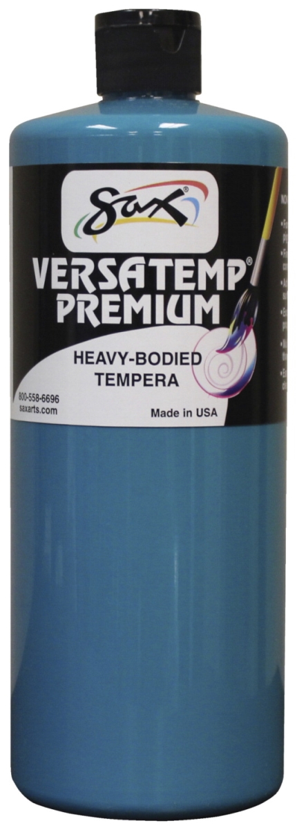 Picture of Chroma Acrylics 1592721 Versatemp Premium Heavy-Bodied Tempera Paint, Turquoise