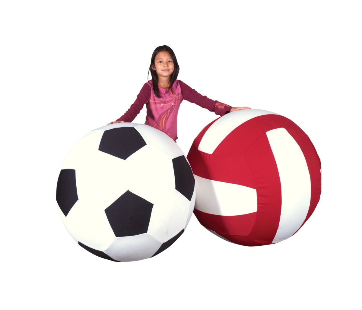 Picture of Everrich 016609 Sportime 40 in. Giant Volleyball