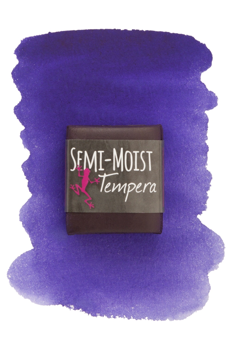 Picture of Jack Richeson 1569140 Semi-Moist Tempera Cake, 1.62 x 1.87 x 0.50 in. - Purple
