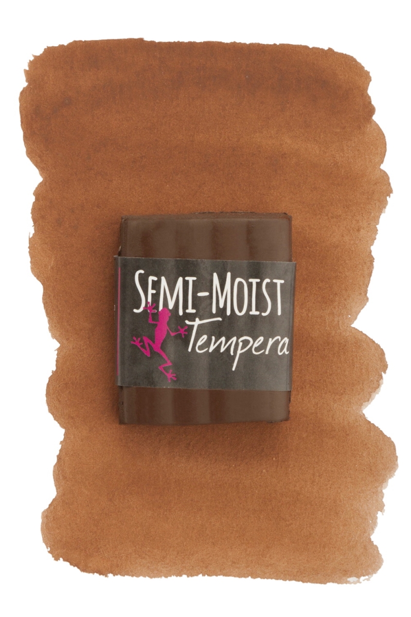 Picture of Jack Richeson 1569141 Semi-Moist Tempera Cake, 1.62 x 1.87 x 0.50 in. - Brown