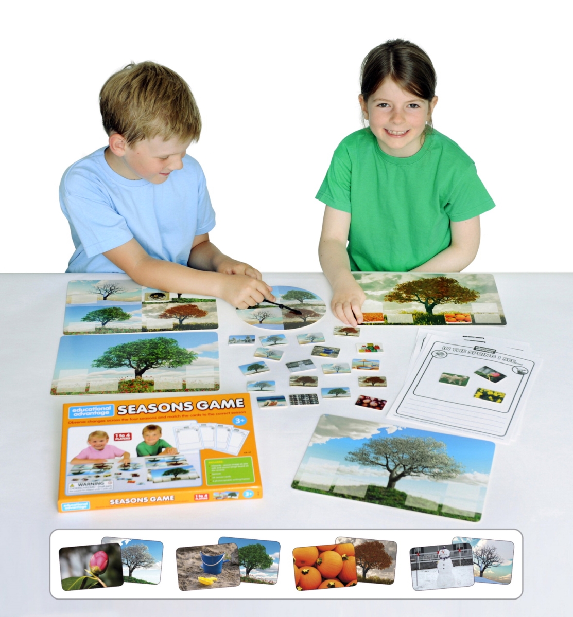 Picture of Educational Advantage 1559062 Seasons Board Game