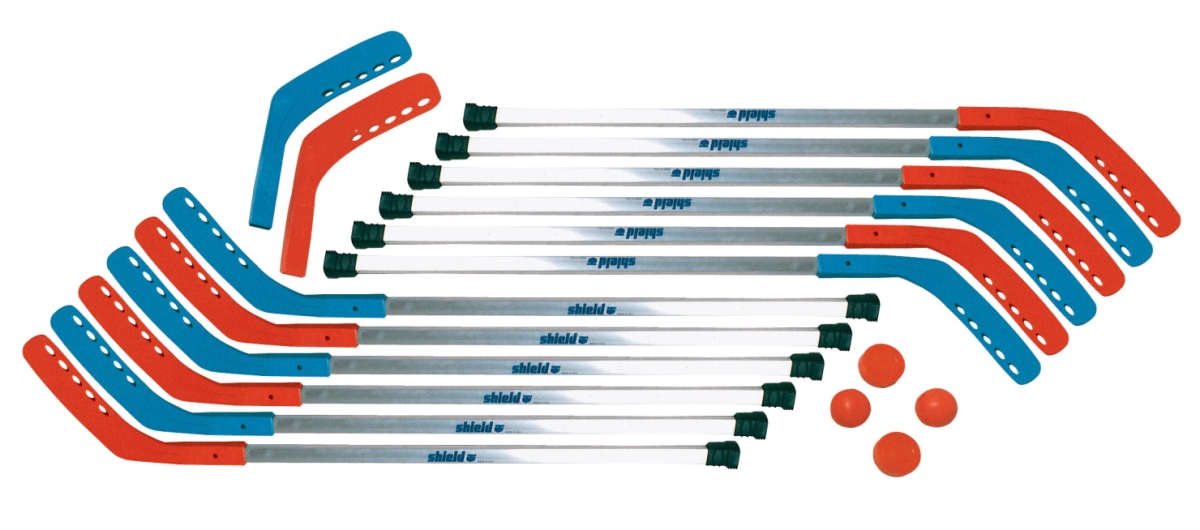 Picture of Shield Manufacturing 033037 Shield 50 in. Aluminator Indoor Replacement Floor Hockey Stick&#44; Grades 9 to 12&#44; Red