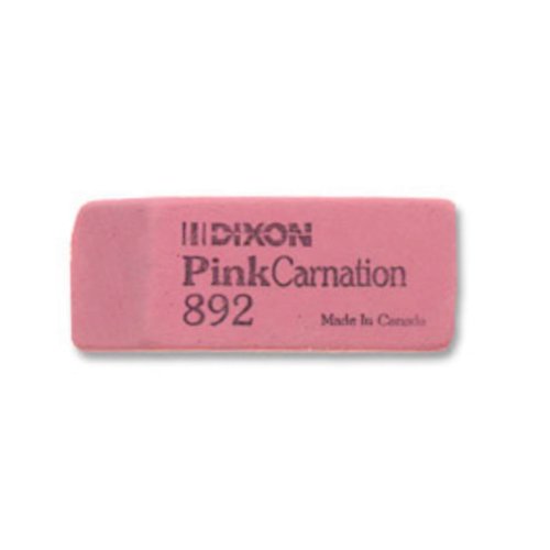 Picture of Dixon Ticonderoga 078758 Dixon Pink Carnation Prang Smudge-Free Eraser&#44; 2 x 0.75 x 0.437 in. - Pack of 36