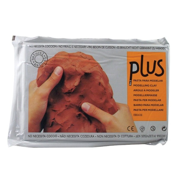Picture of Activa Products 407306 Activa Plus Air-Dry Non-Toxic Self-Hardening Natural Clay, 2.2 lbs, Terra Cotta