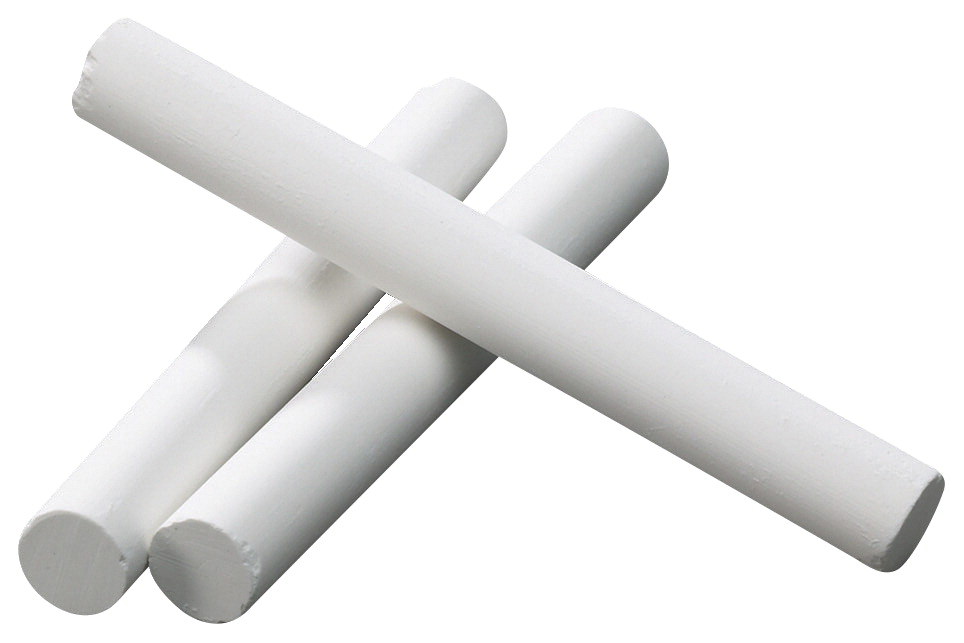 Pacon 084832 Chalkboard Chalk, White, Pack of 12