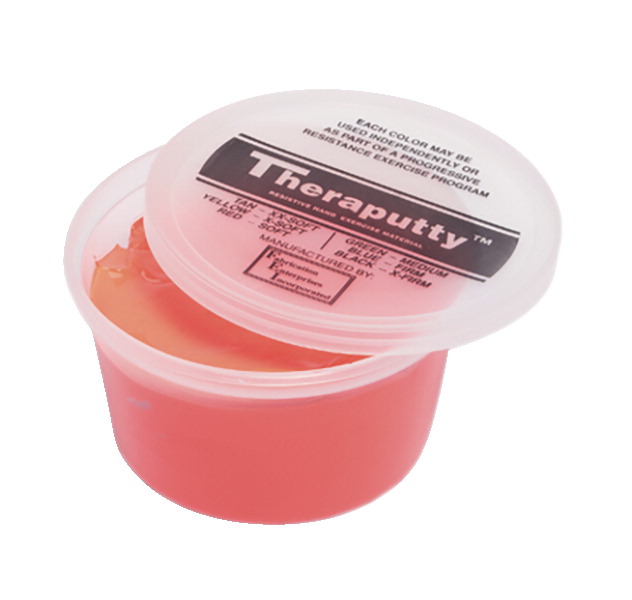 Picture of Fabrication Enterprises 1397198 Cando Soft Resistance Theraputty&#44; Cherry Scented&#44; Red - 1 lbs