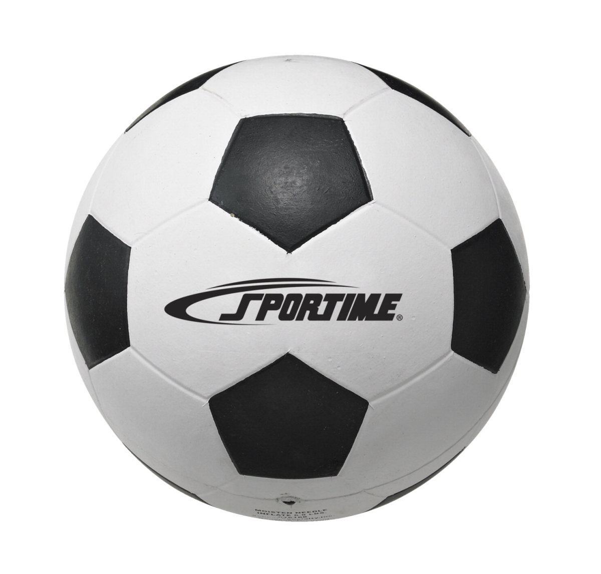 No 5 Soccer Ball, Black & White
