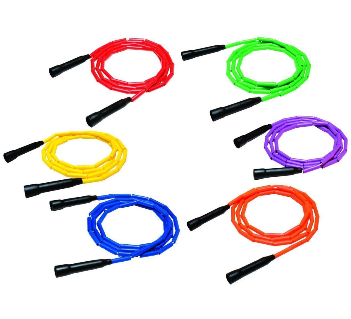 Picture of Bhalla International 1602508 Jumprope Sportime Gradestuff Solid Color Link&#44; 16 ft. - Pack Of 6