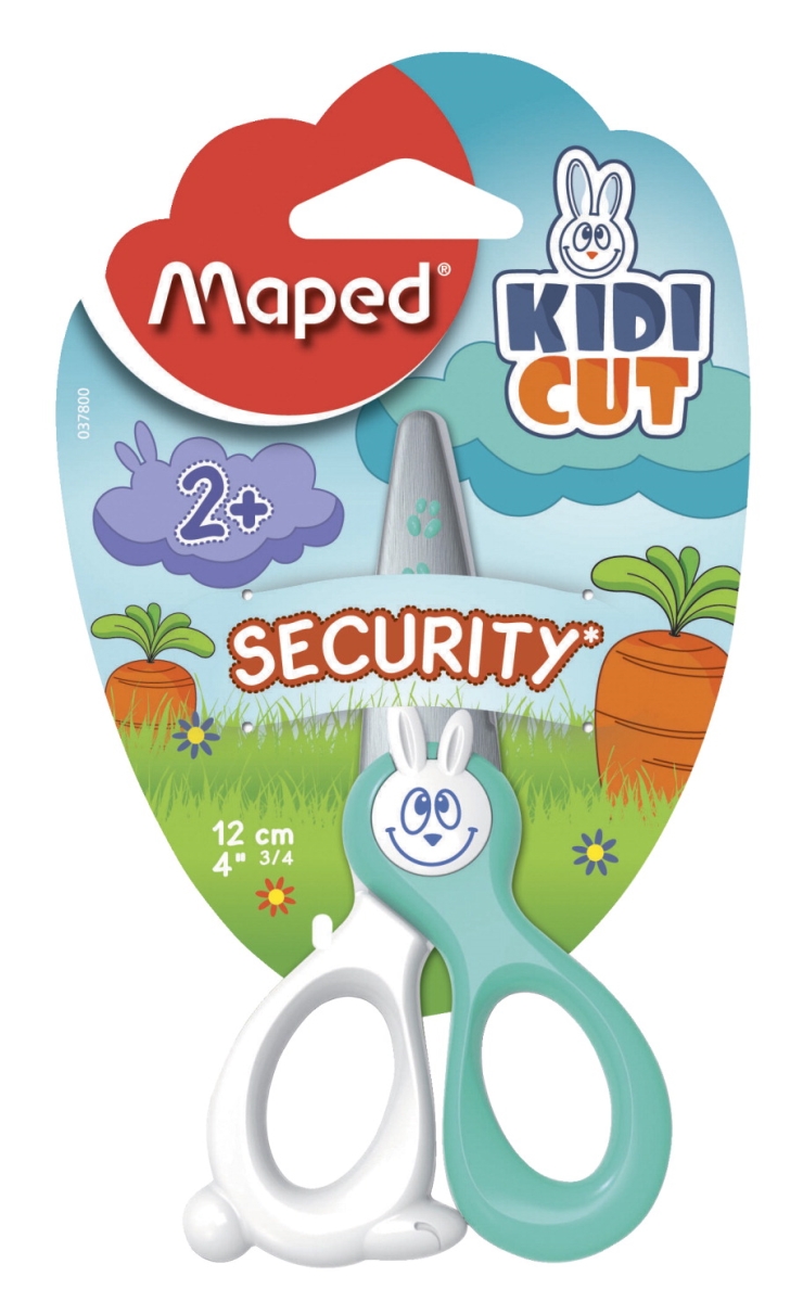 1534780 Kidi Cut Security Scissors, 4.75 in. - Assorted Colors
