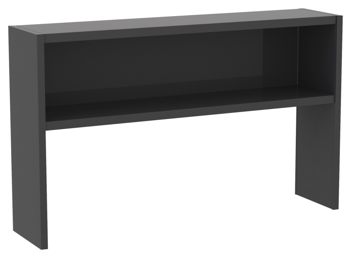Commercial Stack-On Hutch - Charcoal - 60 in. - Overhead Storage Solution