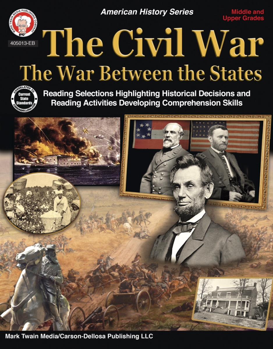 Picture of Mark Twain 2002902 Civil War the War Between the States - Grade 5-12