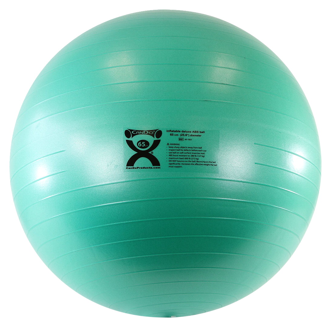 Picture of CanDo 2010580 26 in. Extra Thick ABS Inflatable Exercise Ball&#44; Green