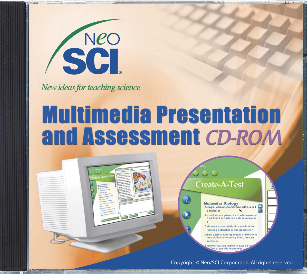 Picture of Neo & SCI 12-1135 Life Science Mulitmedia Presentation & Assessment Network License CD-Rom