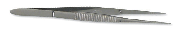 Picture of DR Instruments 583131 Frey Scientific Student Grade Fine Point Forceps with Straight Ends