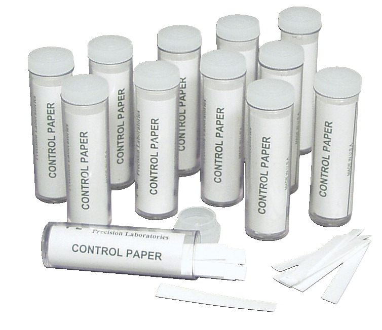 Picture of Frey Scientific 589107 Control Taste Paper - Pack of 12 Vials - 100 Strips Per Vial