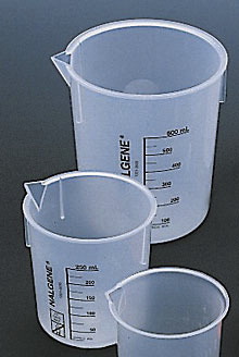 130-1453 Plastic Beaker Set - Assorted Size - Set of 3