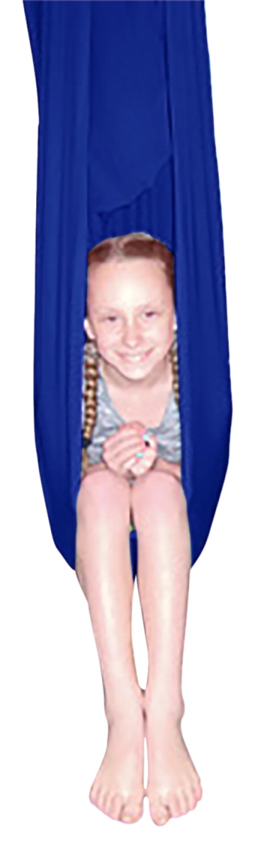 Picture of Abilitations 2010429 60 x 40 in. Lycra Cocoon Swing, Blue - 120 lbs