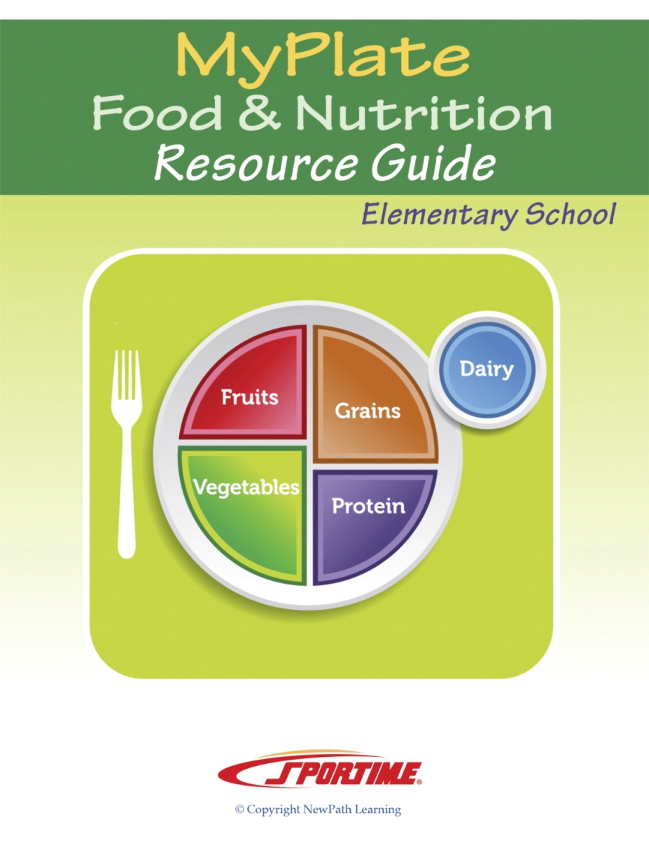 My Plate Food & Nutrition Student Learning Guide - Grade 1 - 4 - Set of 10