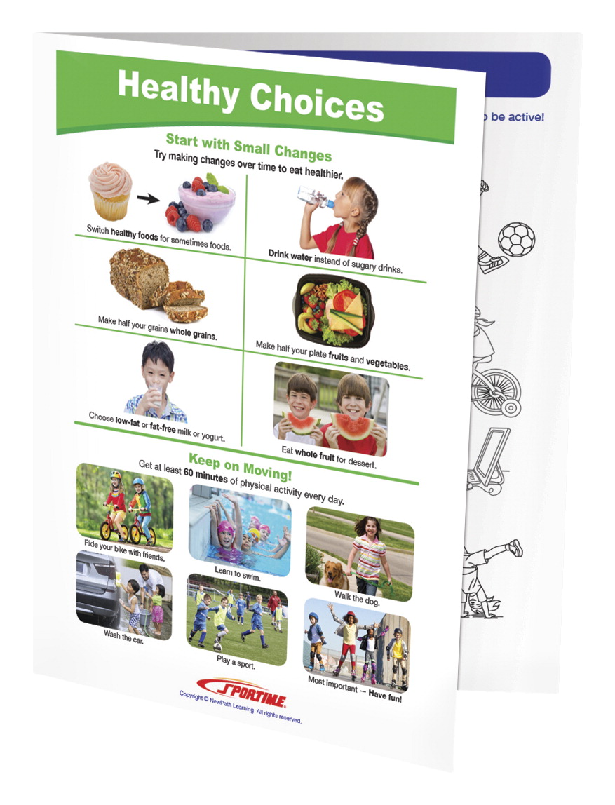 2013500 Making Healthy Decisions Visual Learning Guide - Grade 1-4