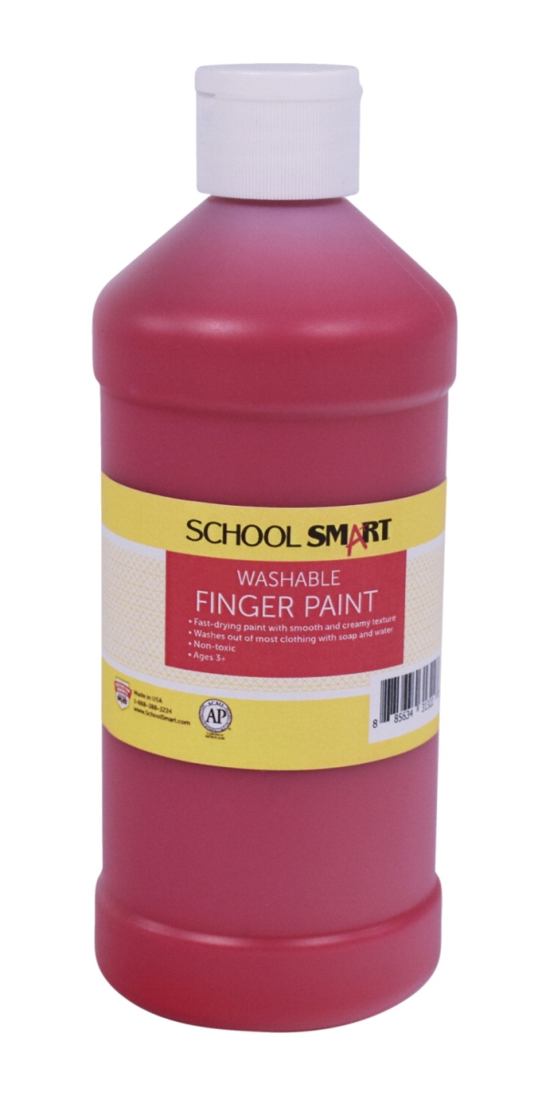 1 Pint Washable Finger Paint, Red