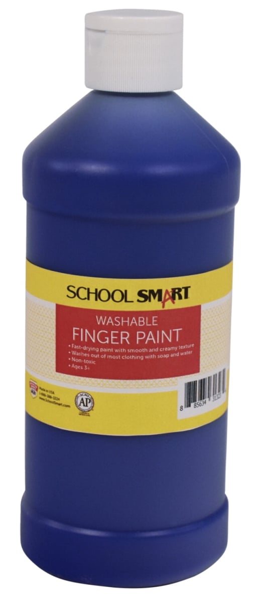 1 Pint Washable Finger Paint, Blue