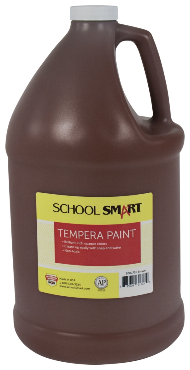 2002726 1 gal Tempera Paint, Brown