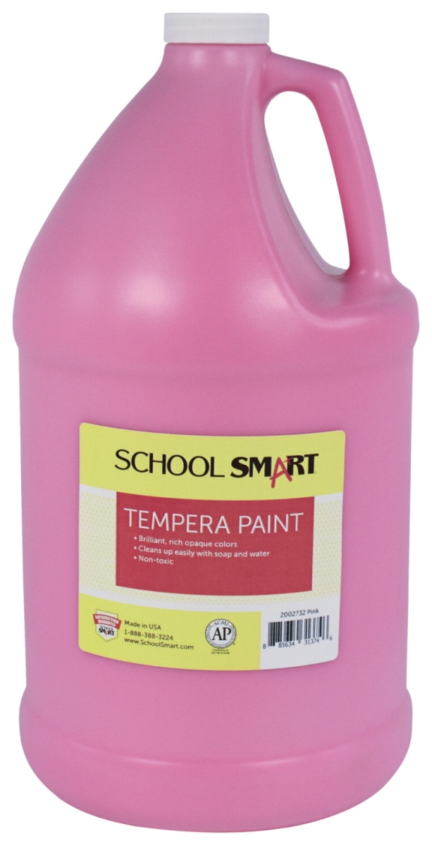 2002732 1 gal Tempera Paint, Pink