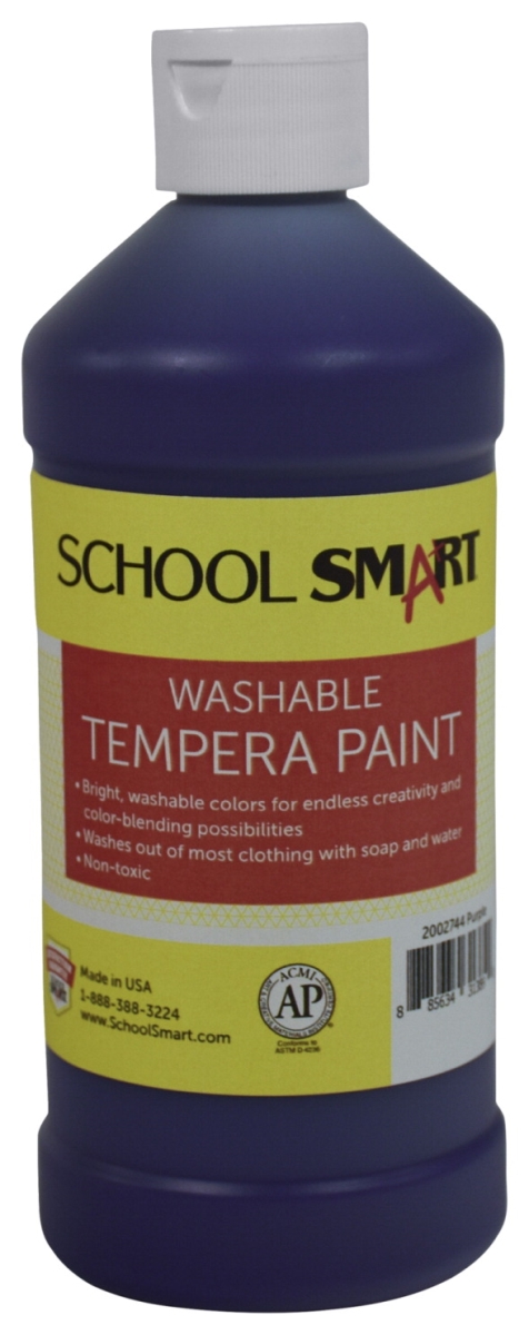 2002744 1 Pint Washable Tempera Paint, Purple