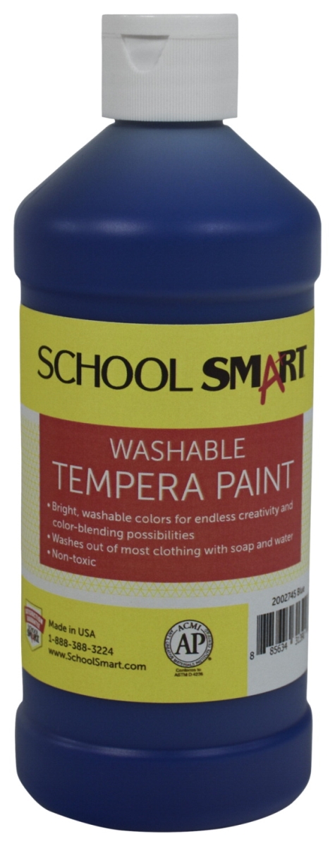 2002745 1 Pint Washable Tempera Paint, Blue