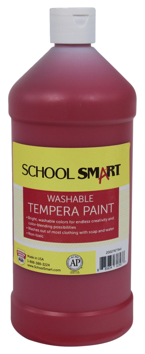 2002747 1 qt. Washable Tempera Paint, Red