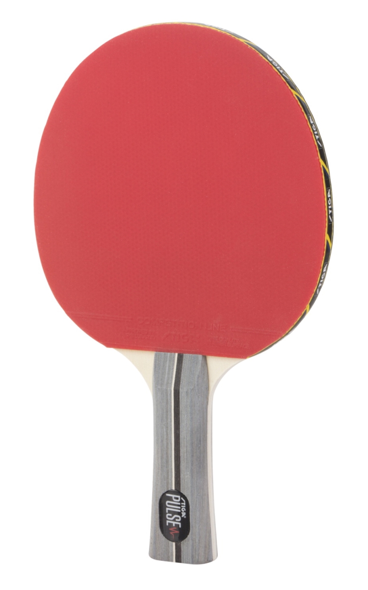 Picture of Stiga 2004316 Pulse Table Tennis Racket&#44; Black & Red