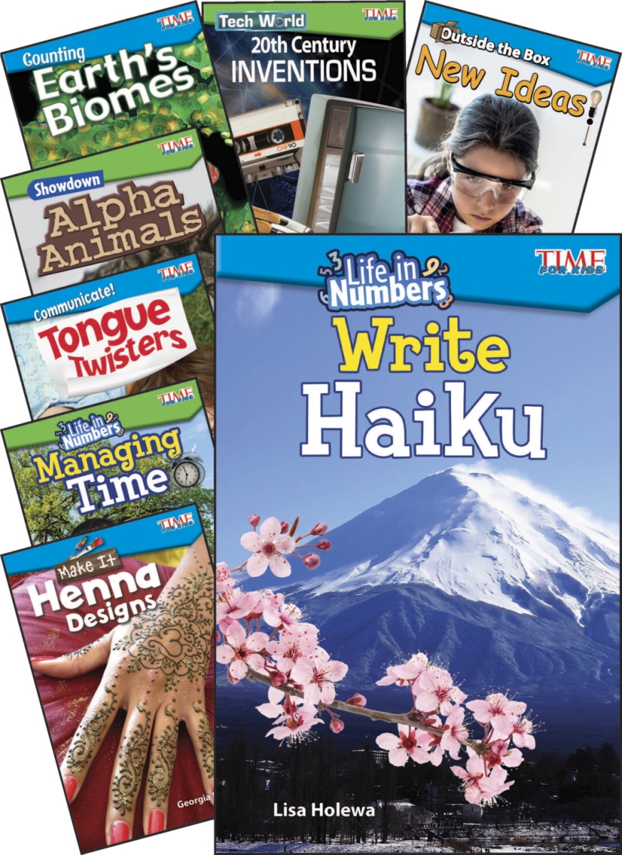 2026108 Time for Kids Informational Set A Text Book - Grade 2-3 - Set of 8