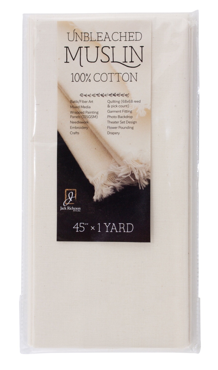 Picture of Jack Richeson 2018453 Unbleached Muslin - 45 in. x 1 yards
