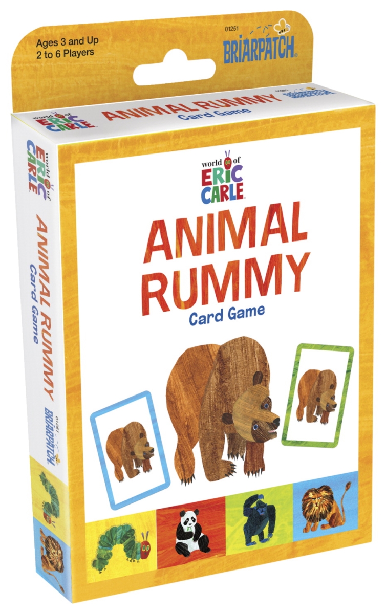 Picture of Briarpatch 2020711 The World of Eric Carle Animal Rummy Card Game