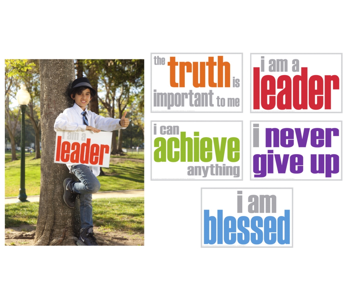 Picture of Inspired Minds 2023249 Encouragement Posters Booster Set - Set of 5
