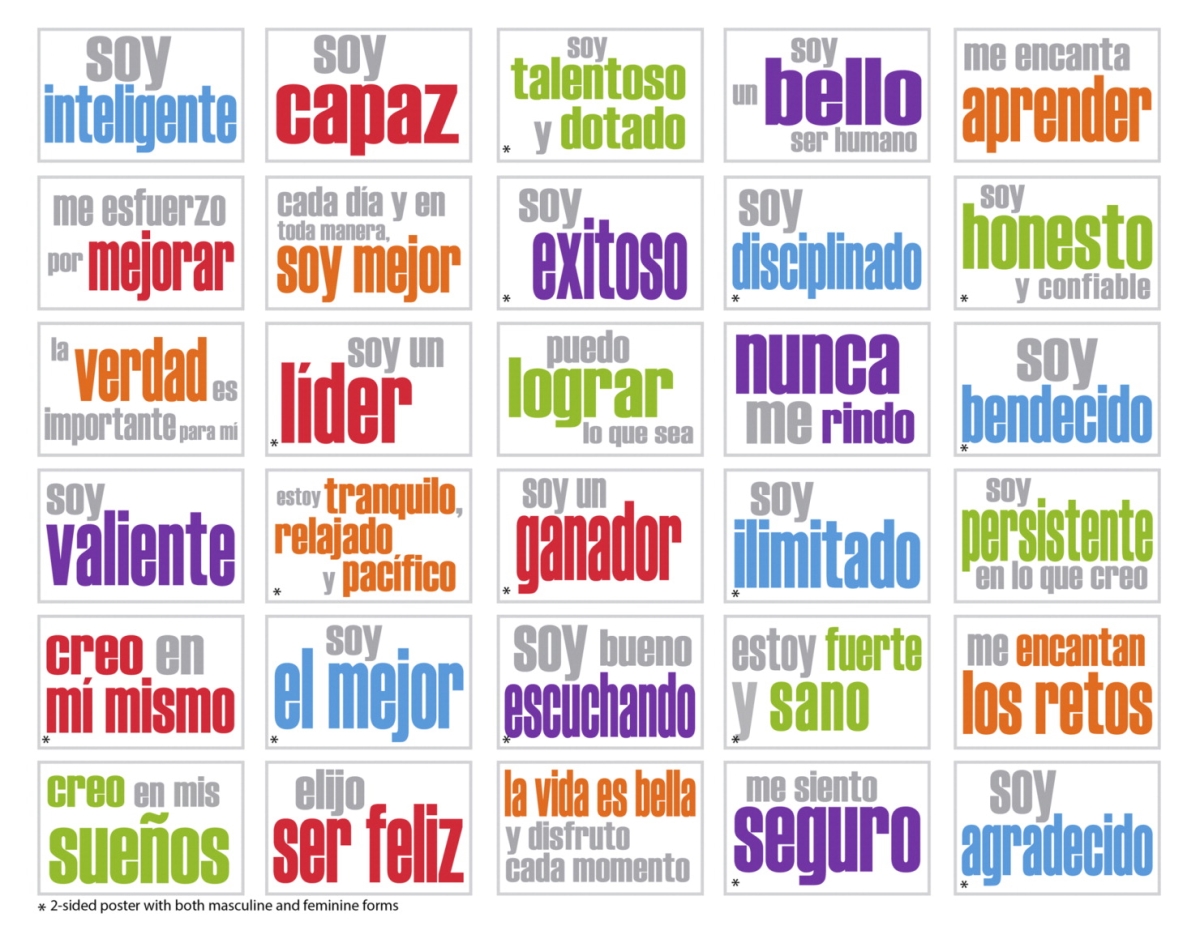 Picture of Inspired Minds 2023256 Posters Spanish - Grade 1-12 - Set of 30