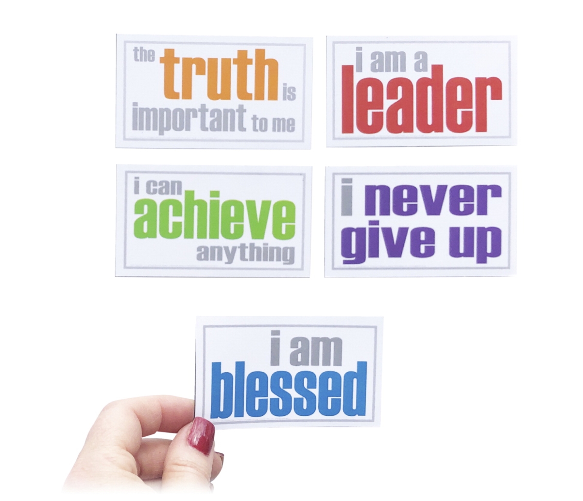 Picture of Inspired Minds 2023242 Encouragement Magnets Booster Set - Set of 5